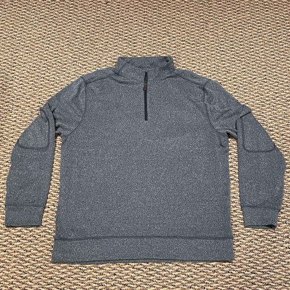 Greg Norman Collection Other - Greg Norman Gray blue light quarter zip sweater